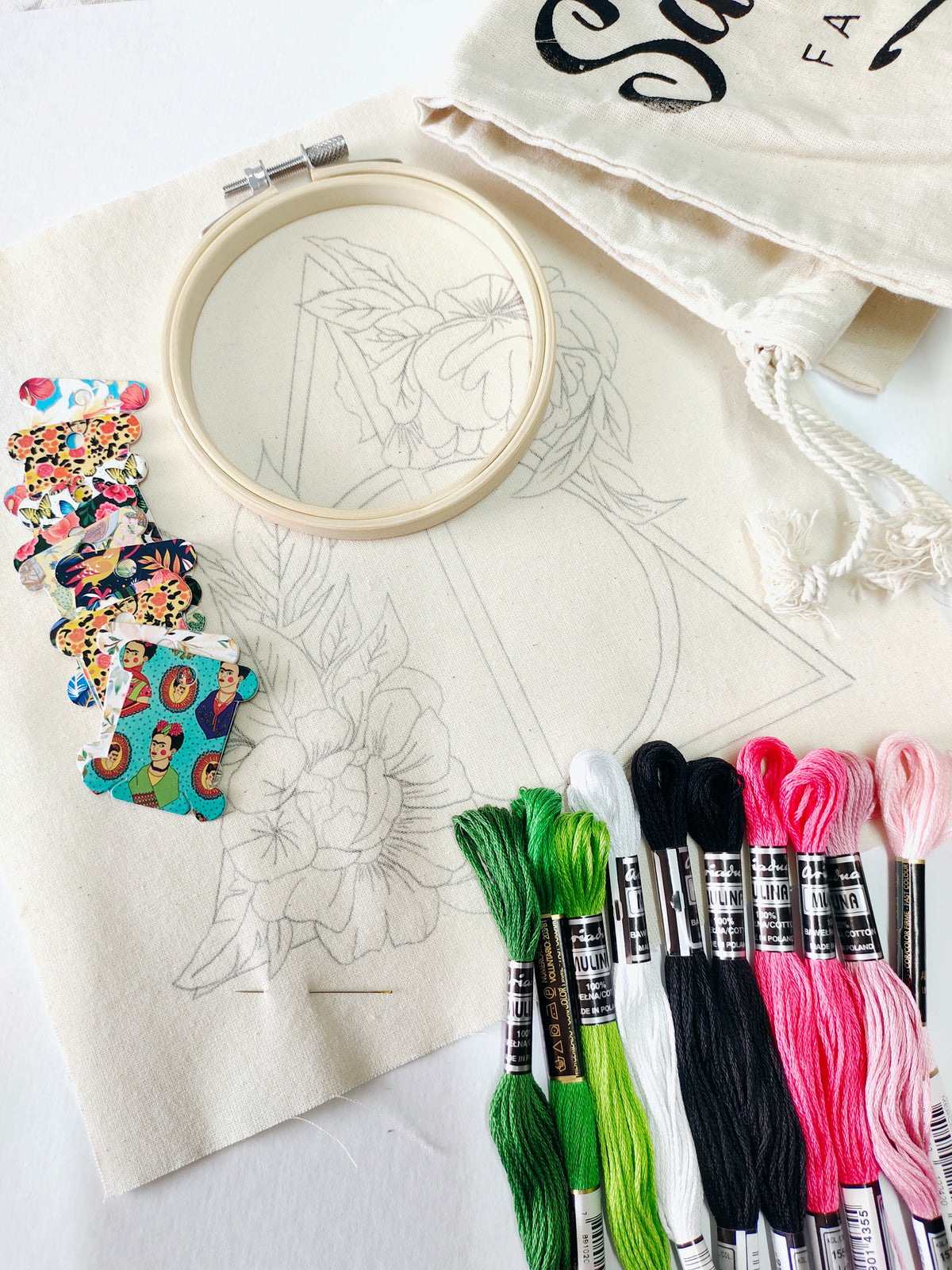 KIT BORDADO RELIQUIAS DE LA MUERTE