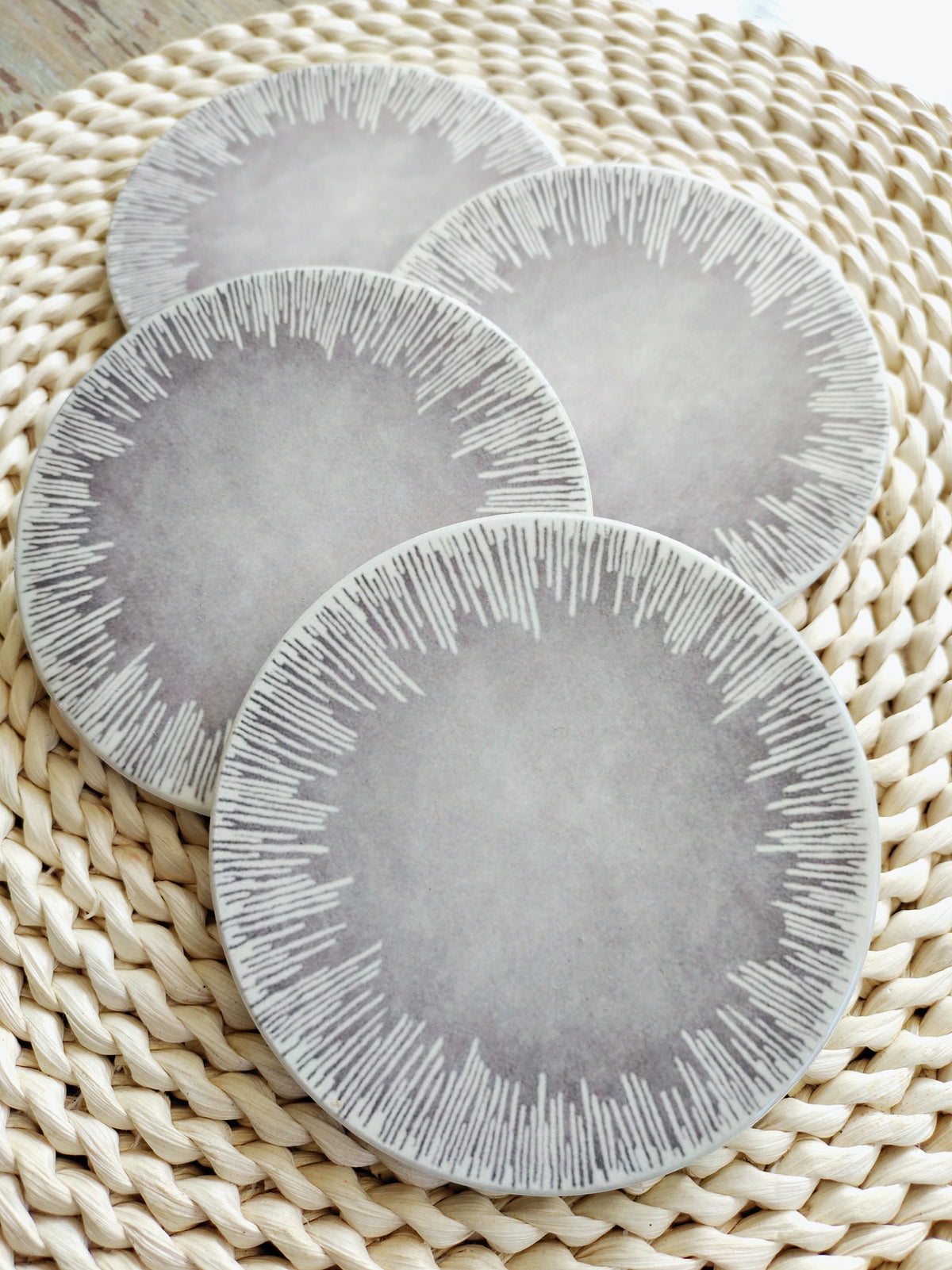 POSAVASOS GRISES