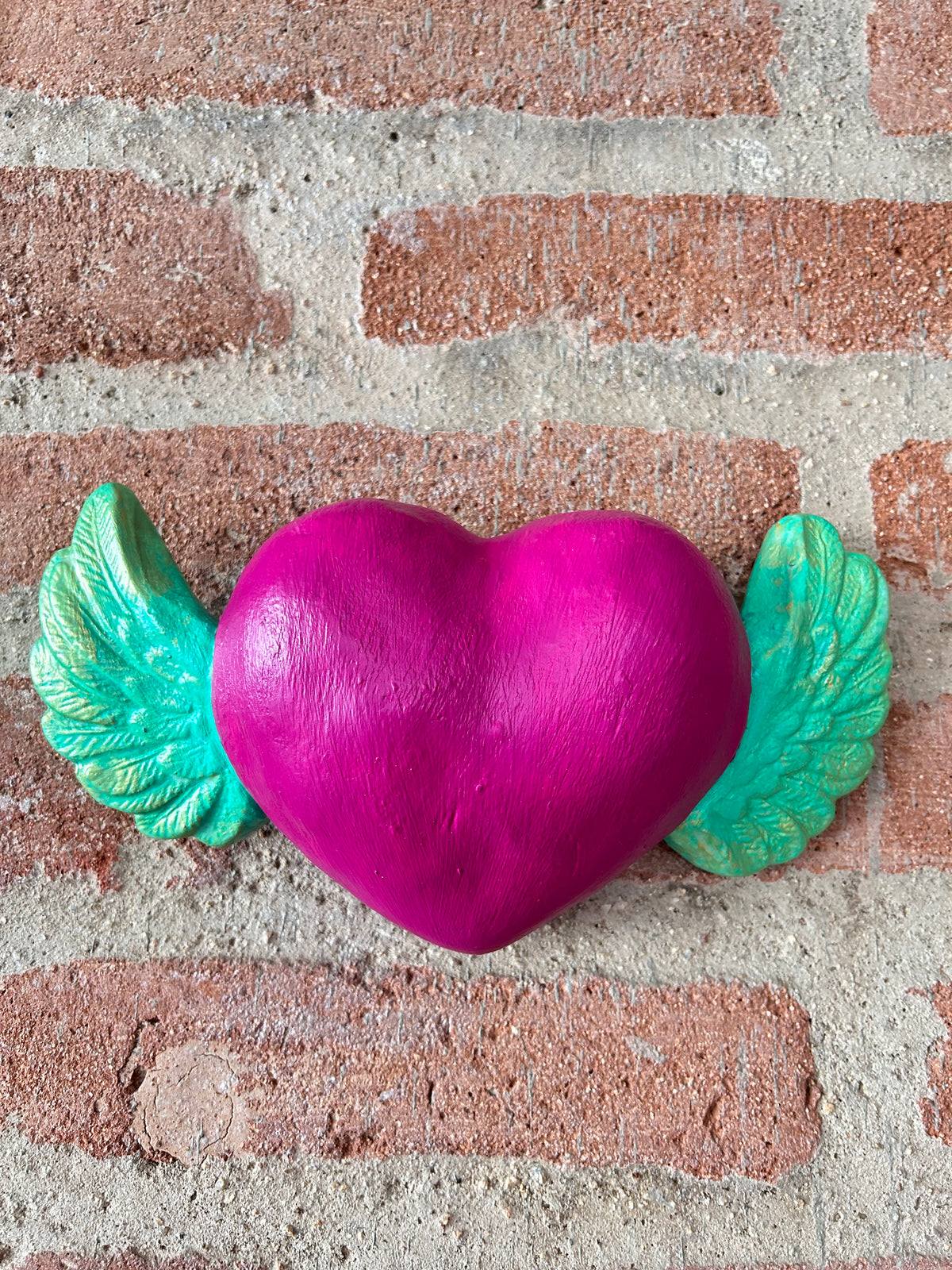 Corazón Alado Fucsia