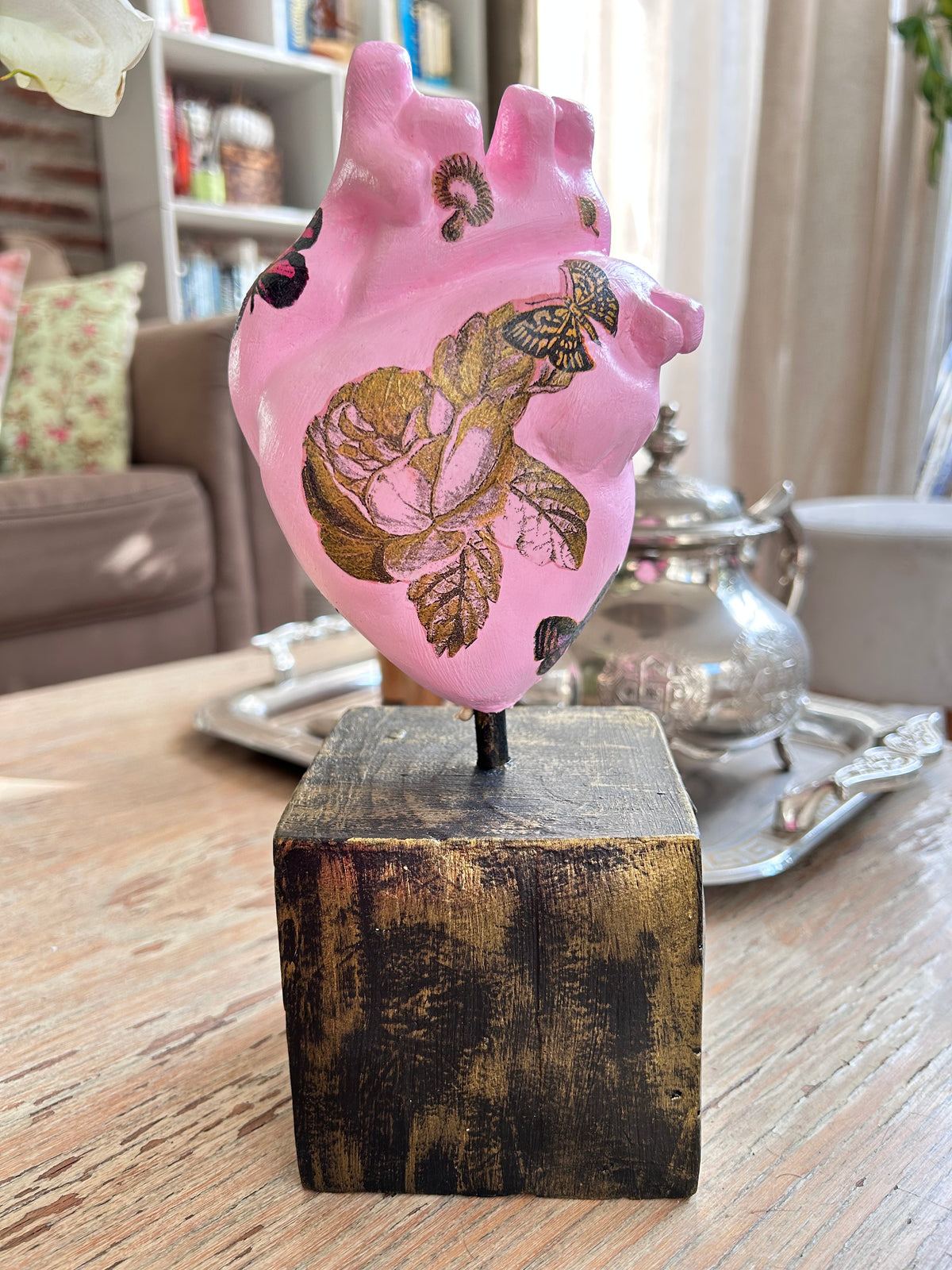 Corazón Real Rosa